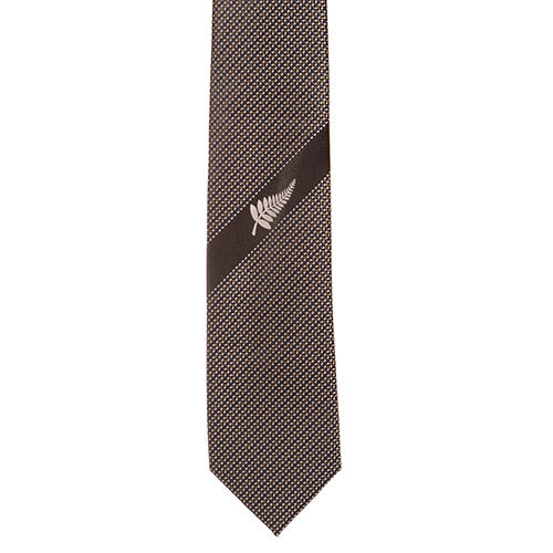 Silver Fern Design Neck Tie - NT004