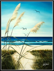 Framed Canvas Print Summers End