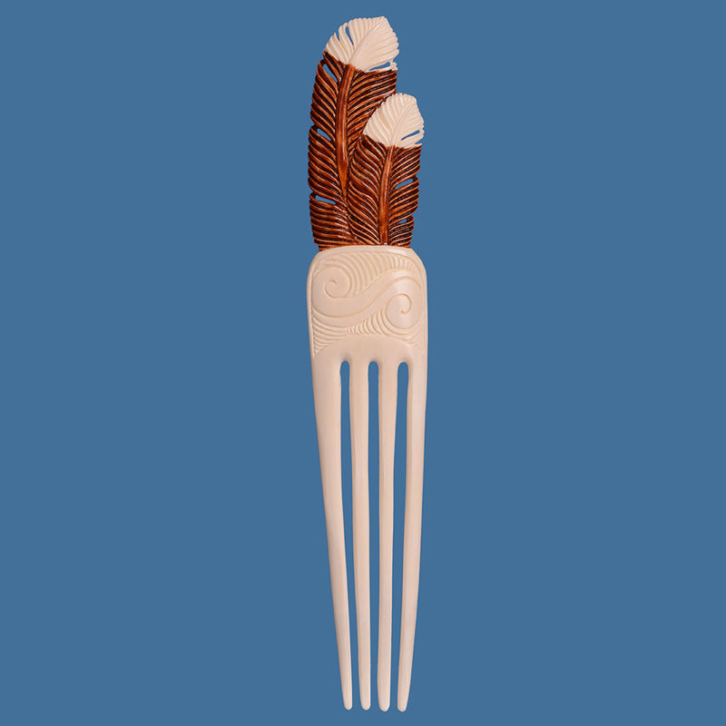 Brown Huia Feather Heru Extra Large - BHX003H