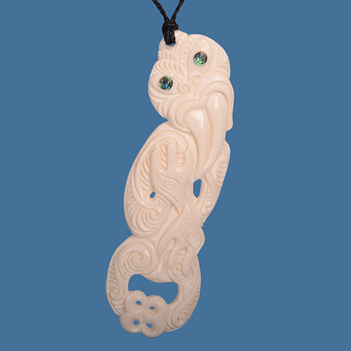 Hei Tiki Taonga Pendant Necklace - BP033