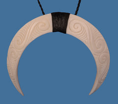 Small Tusk Arc Pendant