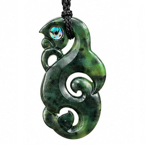 Wax Carved Shell Hand Carved Greenstone/Ponamu Pendants - Page 3 | Discoveries