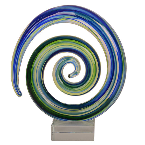 Glass Large Koru Ornament | Discoveries