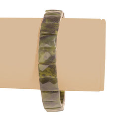 Jade Faceted Bracelet