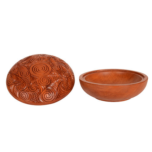 Bowl with Carved Top