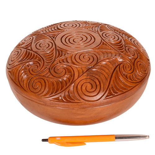 Bowl with Carved Top