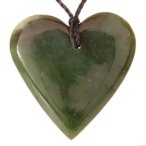 Greenstone Heart Pendant