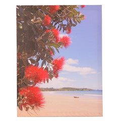 Pohutukawa  and Beach Canvas