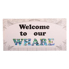 Welcome to our Whare canvas print