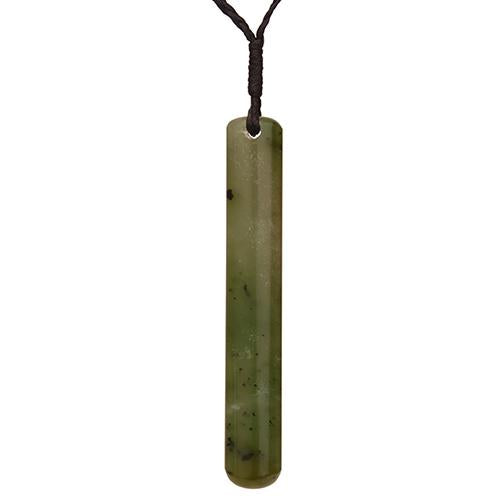 Jade Cylindrical Pendant