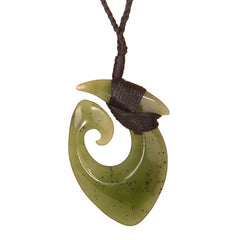 Bound jade hook pendant. JP185