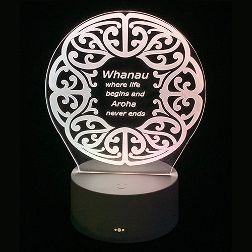 LNL006 LED Whanau Aroha Night Light