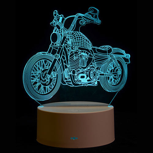 Motorbike LED night light. LNL010